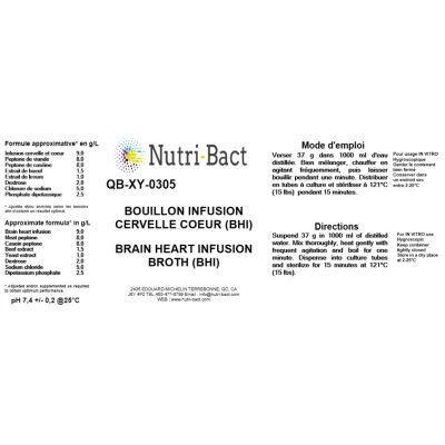 Brain Heart Infusion Broth